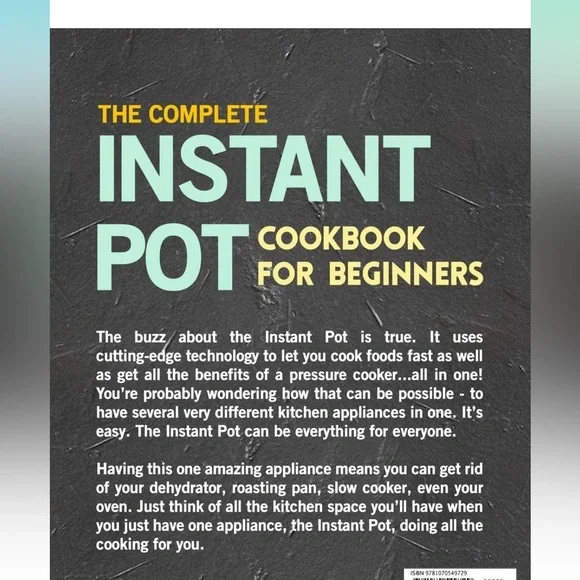 Instant Pot Cookbook for beginners 550 Recipes New - Picture 2 of 11